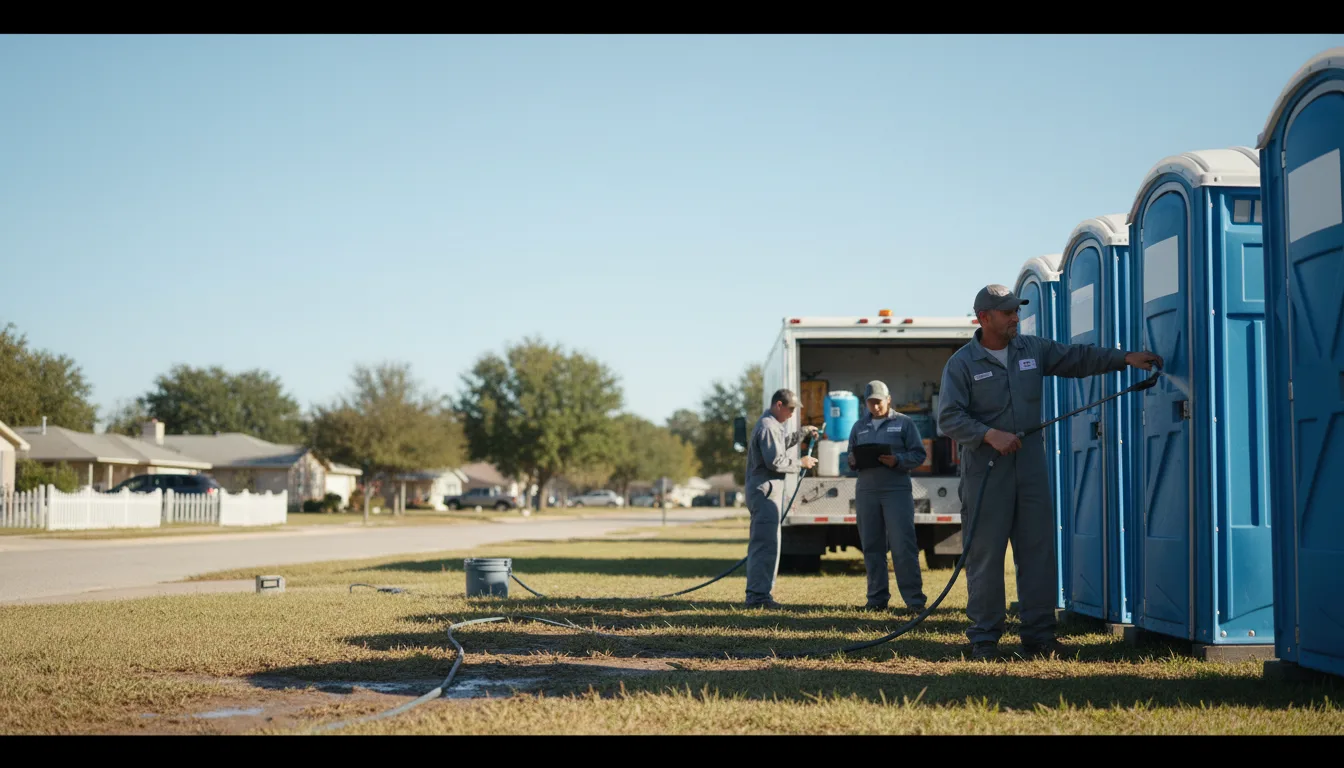 Long-Term Portable Toilet Rental in Mount Olive, IL near me
